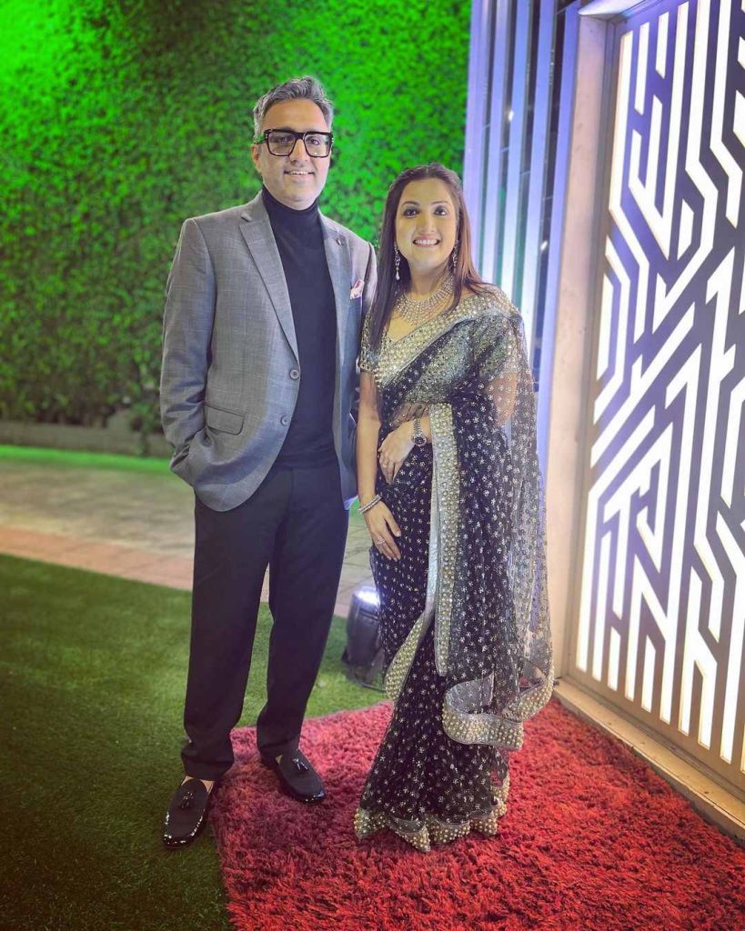 ashneer grover with his wife